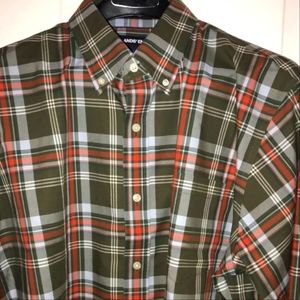 LANDS END long sleeve button down shirt